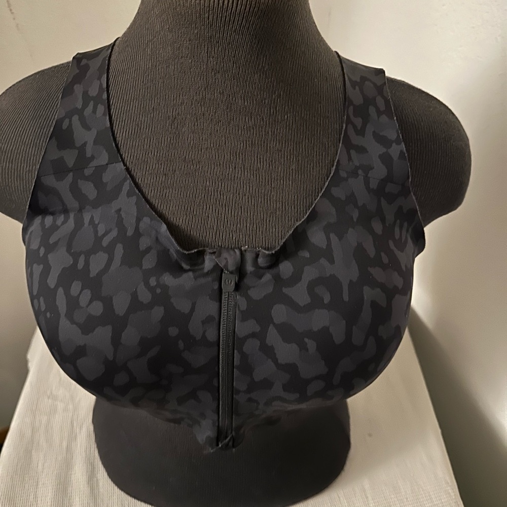 Lululemon Sport Bra Zip Front Preowned